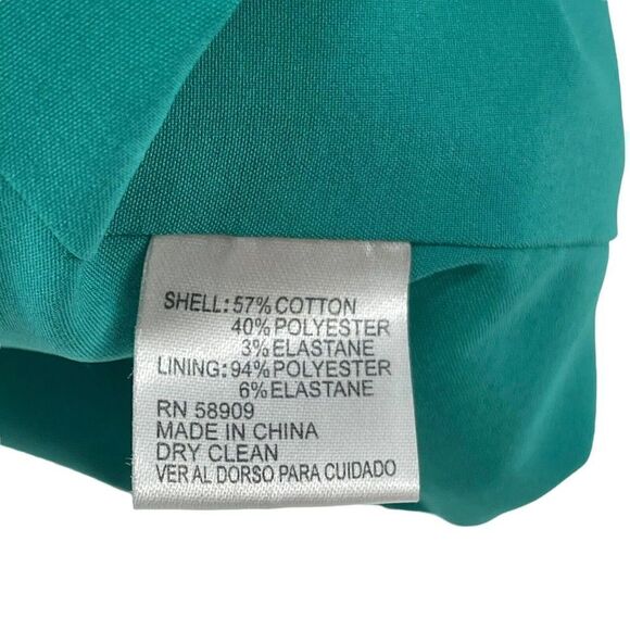 Antonio Melani Dress Pencil Wiggle Retro Cocktail Semi Formal Green Sexy Size 6 - Picture 8 of 8